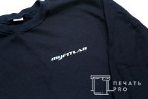 Черные свитшоты с надписью «MYFITLAB»